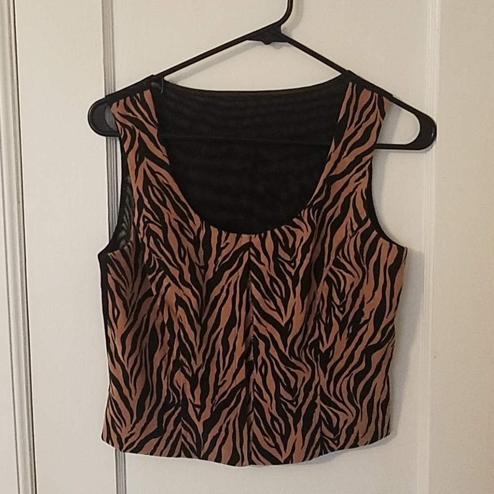 Taiga Paris Tiger Clasped Vest